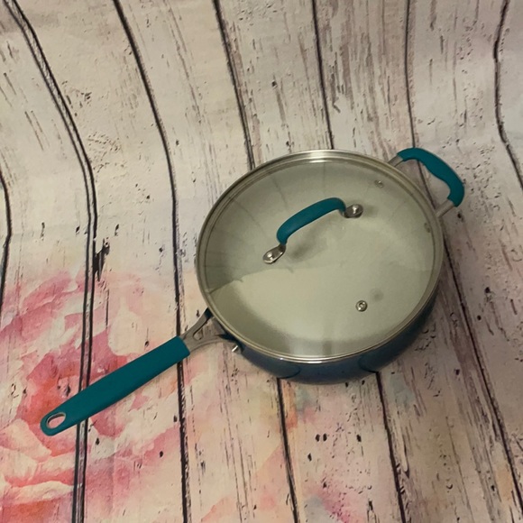 The Pioneer Woman Jumbo Cooker - Ombré Teal - Picture 2 of 8